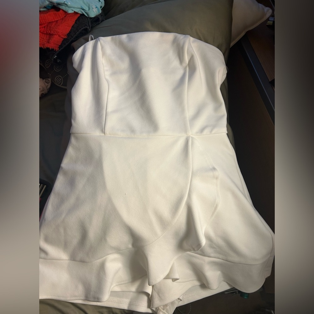 Fabrik romper strapless dress